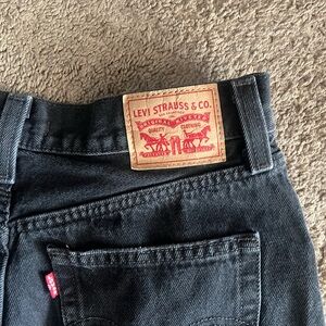 Levi's Charcoal Denim Pants